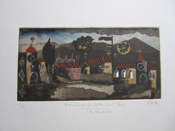 Grafica & Litografie: Kötter Friedhelm Radierung – Usato da Gersau venduto da grafik-kunst 3