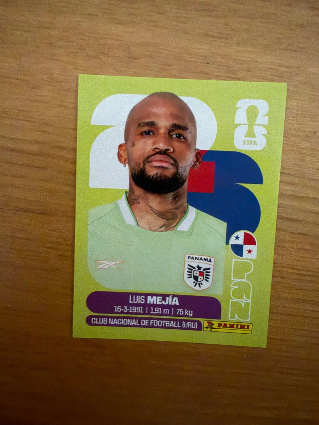 Panini Carte collezionabili: Panini PAN 3 Luis Mejia – Nuovo (secondo la descrizione) da Zürich venduto da bel5