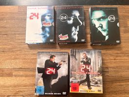 24 - DVD Set, Staffeln 1-3 & 7-8