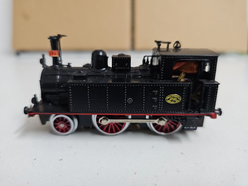Electrotren locomotive machine a vapeur type 120 ref 4003 roule très