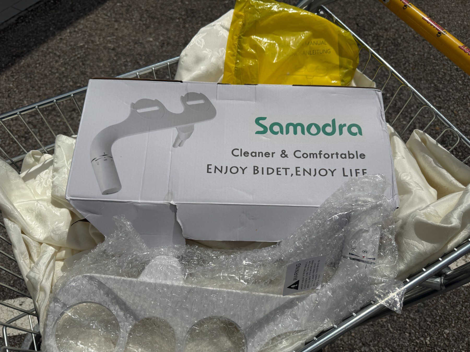 WC: Bidetgerät Toilettenzubehör Samodra – Nuovo e nell'imballaggio originale da Vacallo venduto da cri_229f 4
