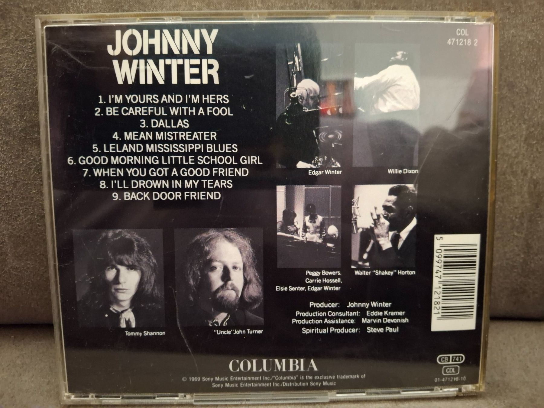 CDs: Johnny Winter - Johnny Winter – D'occasion à St.Gallen par jalamusic 1