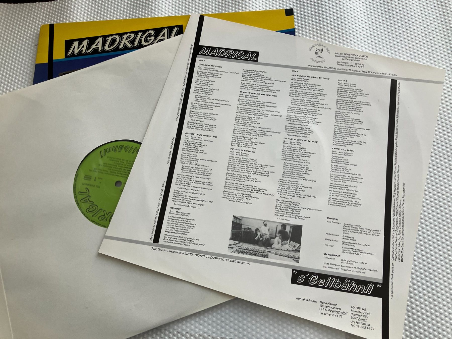 Vinyles: Madrigal – D'occasion à Aarwangen par Jukebox3 9