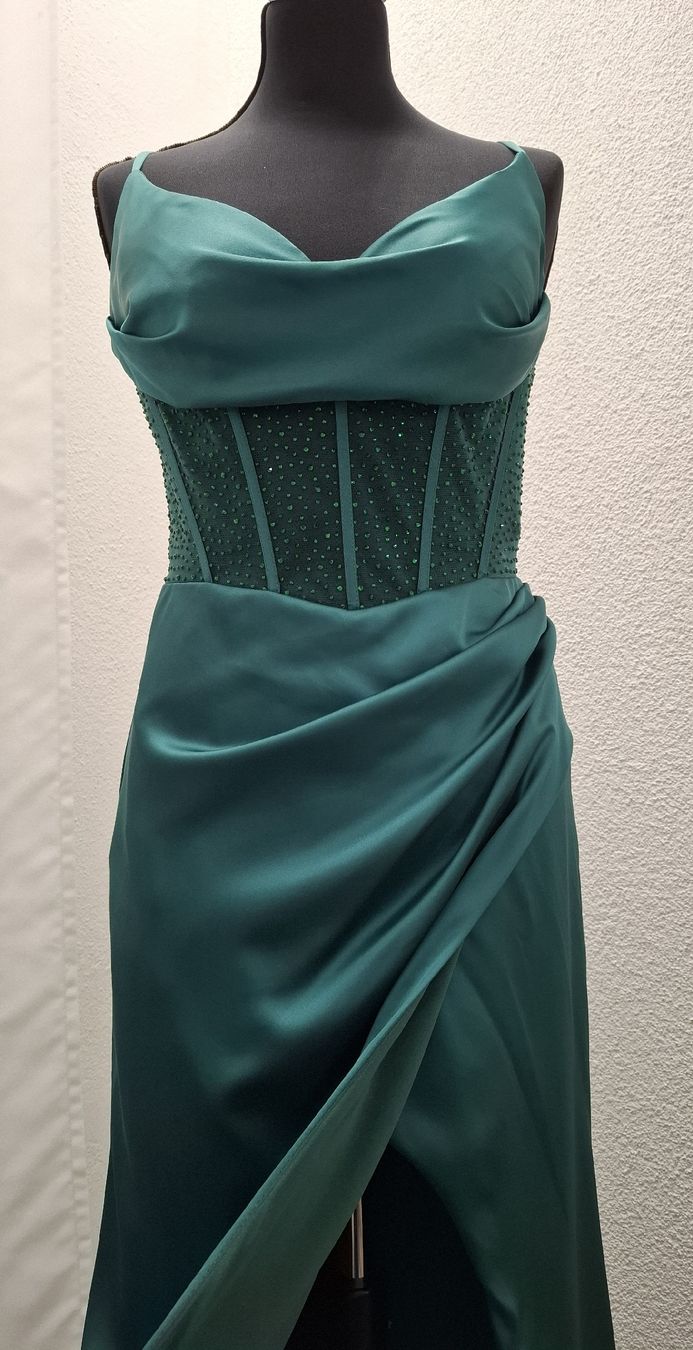 Vestiti: Emeraldgrün Kleid – Nuovo (secondo la descrizione) da Uster venduto da VMT. 4