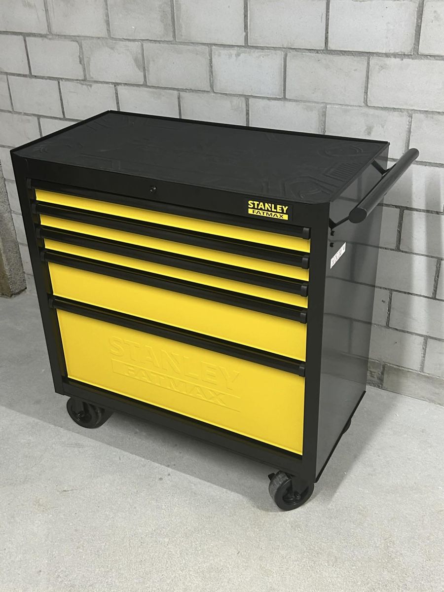 Stanley Alle Werkzeuge: Stanley Fatmax Rolling Tool Chest - 5 Drawers, Yellow! – Neu (gemäss Beschreibung) aus Attiswil von Retrodane