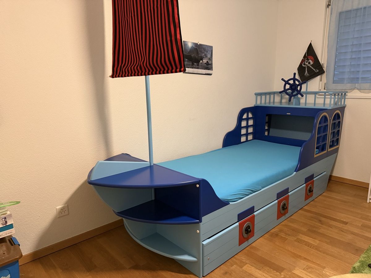 Letti: Kinderbett Schiff – Usato da Vaduz venduto da mausilein22 7