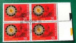 4 er Block Nr. 706 mit ETStempel Bern
