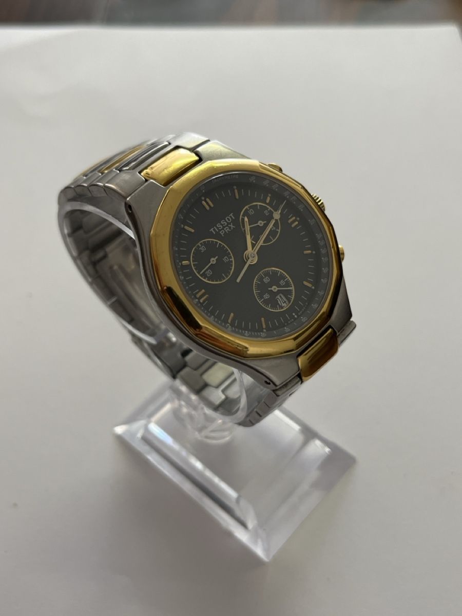 Tissot Orologi: Tissot PRX Quarz-Chronograph – Usato da Rheineck venduto da UhrenReinhardt