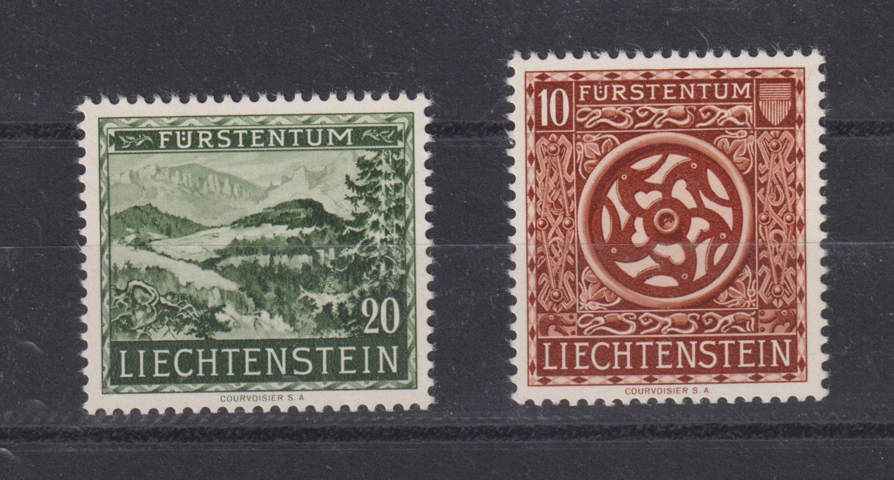 Tutti i francobolli: Liechtenstein 1953 – Nuovo (secondo la descrizione) da Bellach venduto da qsearch