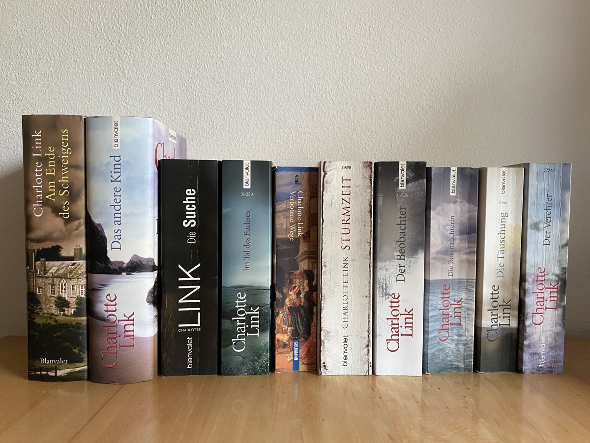 Libri: 10 Bücher/Romane von Charlotte Link – Usato da Schwarzenburg venduto da Michellu 1