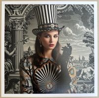 Bit Dancer: Modern Fornasetti Beauty, signiert 2/5