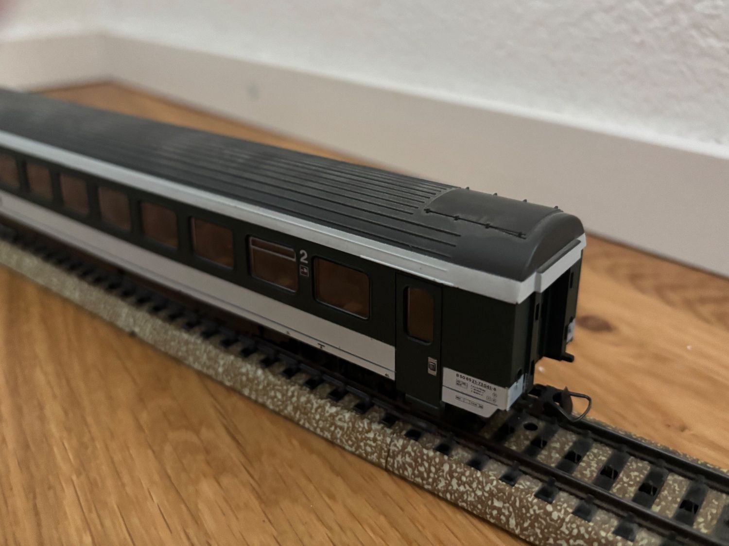 Hag Modellini di ferrovie: 2x Roco SBB Wagen (44201B & 44472) – Usato da Bremgarten AG venduto da Trombone98 4