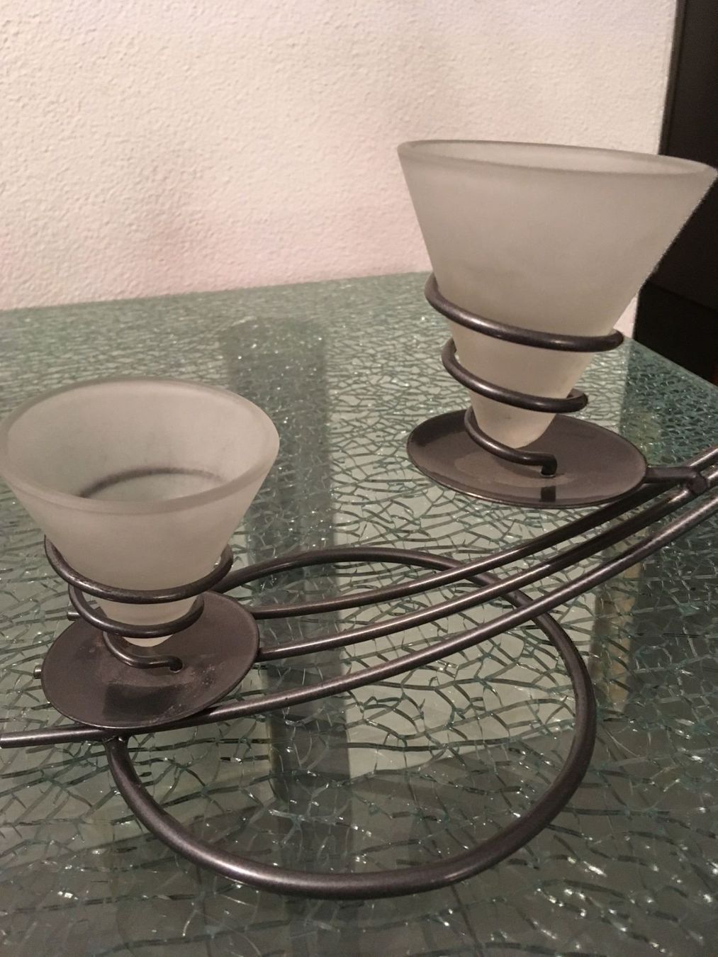Portacandele: schöner 3-er Arm Kerzenhalter – Usato da Oftringen venduto da andrax 2