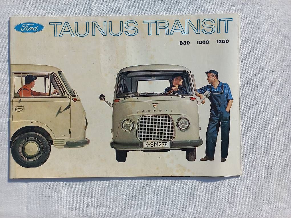 Dokumente: Ford Taunus Transit / Original Prospekt – Gebraucht aus Frauenkappelen von Chruetzhubel