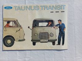Ford Taunus Transit / Original Prospekt