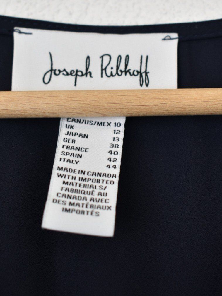 Camicette: Joseph Ribkoff Bluse, Gr.38, dunkelblau – Nuovo (secondo la descrizione) da Nürensdorf venduto da 2ND_STORY 7