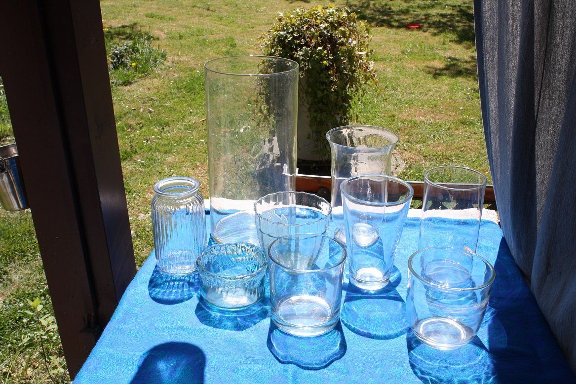 Vasi & Recipienti: Glasvasen diverse 9 stk – Usato da zuchwil venduto da parson65