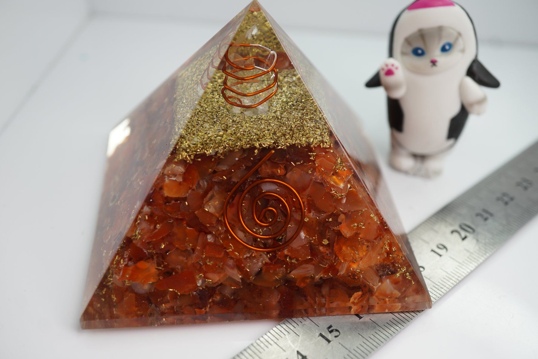 Mineralien & Heilsteine: Karneol     -Orgonit - Pyramide by TOPSTONE – Defekt aus Eschenbach SG von topstone 6