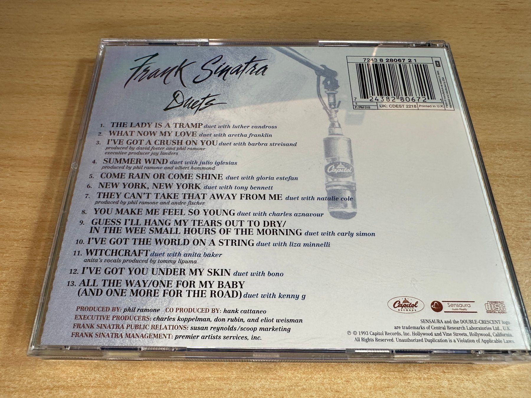 CD: I5 Frank Sinatra – Duets – Usato da Rikon im Tösstal venduto da Alpenmutz 1