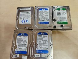 12 3.5 HDD Festplatten
