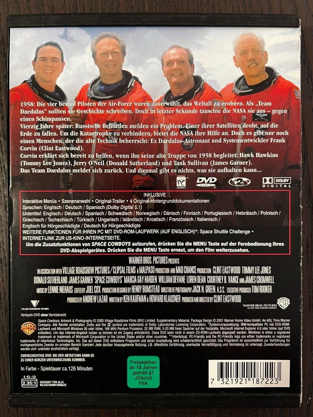 Tutti i DVDs: Space Cowboys – Usato da Zürich venduto da FilmFreunde 1