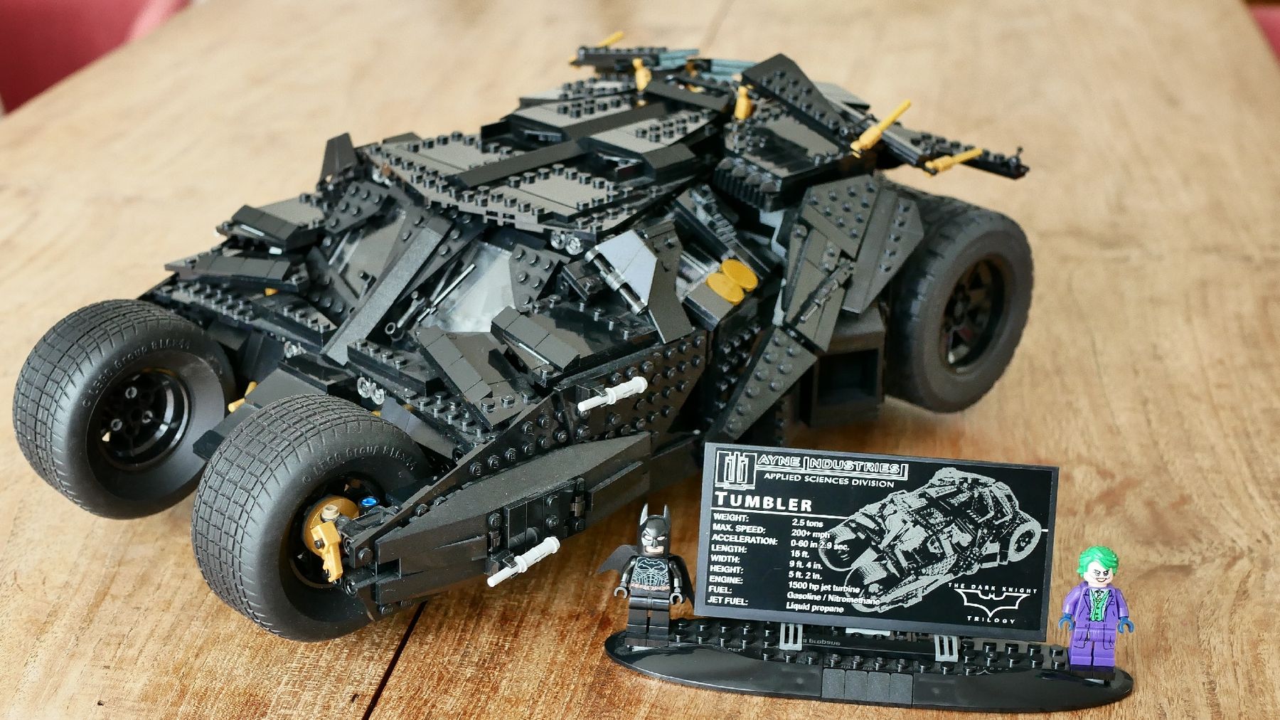 Lego Kit di costruzioni: Lego Batman Black Tumbler – Nuovo (secondo la descrizione) da Tumegl/Tomils venduto da Chrisper