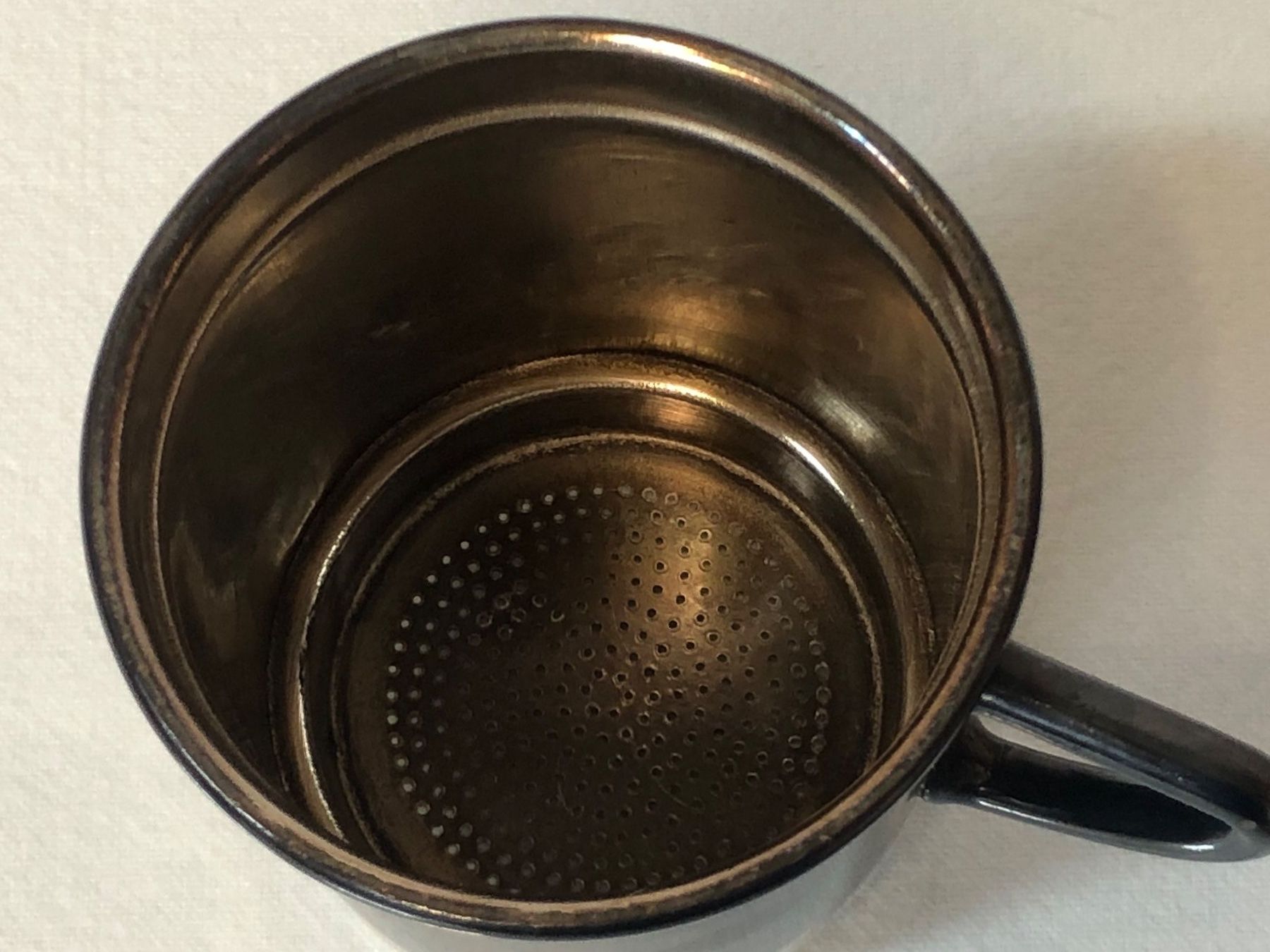 Macchine per caffè & Macchine per espresso: Espressokocher von WISKEMANN "MODELE BREVETE" versilbert – Usato da Brunnen venduto da Allerwaren 9