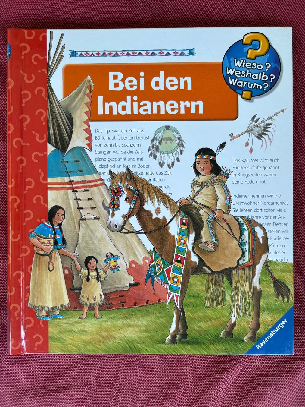 Bücher: Bei den Indianern - Wieso? Weshalb? Warum? – Gebraucht aus Genève von god_nr55