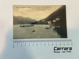 Postkarten Tessin Ticino Un Saluto da  Lugano battello