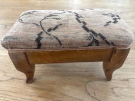 Holz Schemeli / Fussbänkli antik, Vintage Look!