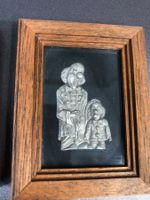 ⭐ Clown Zinnfigur  im Bilderrahmen K. Kiepe