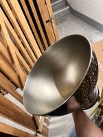 Champagne bowl stainless steel