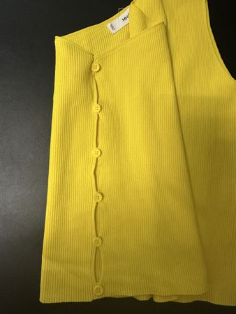 Mango Top Gelb Gr. M -