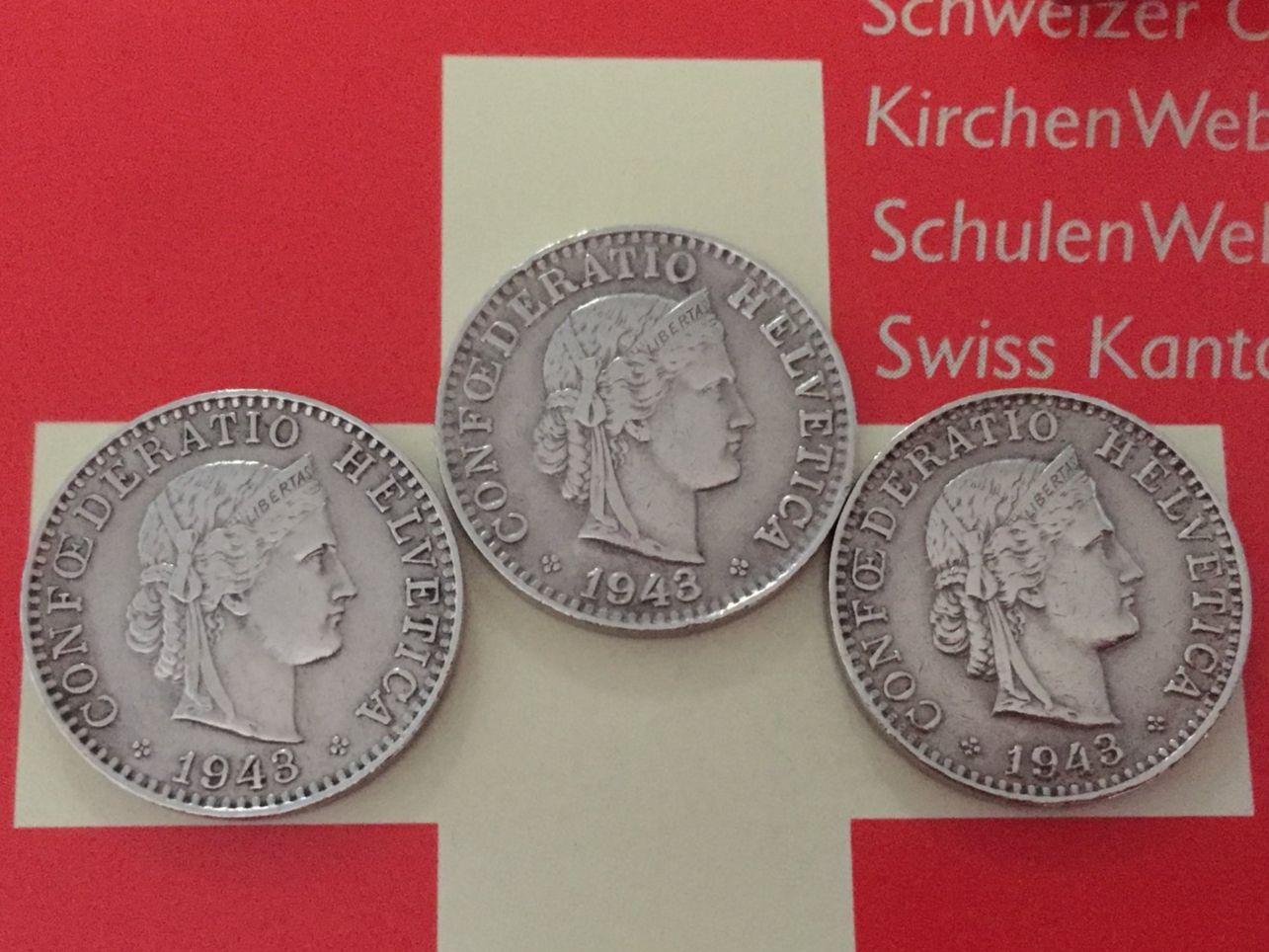 Tutti le monete: 20 Rappen - TRIO 1943 -vz – Usato da Elsau venduto da herbybay