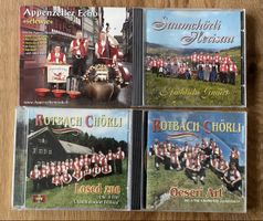 Appenzeller Echo, Saumchörli, Rotbach Chörli CDs guter Zusta