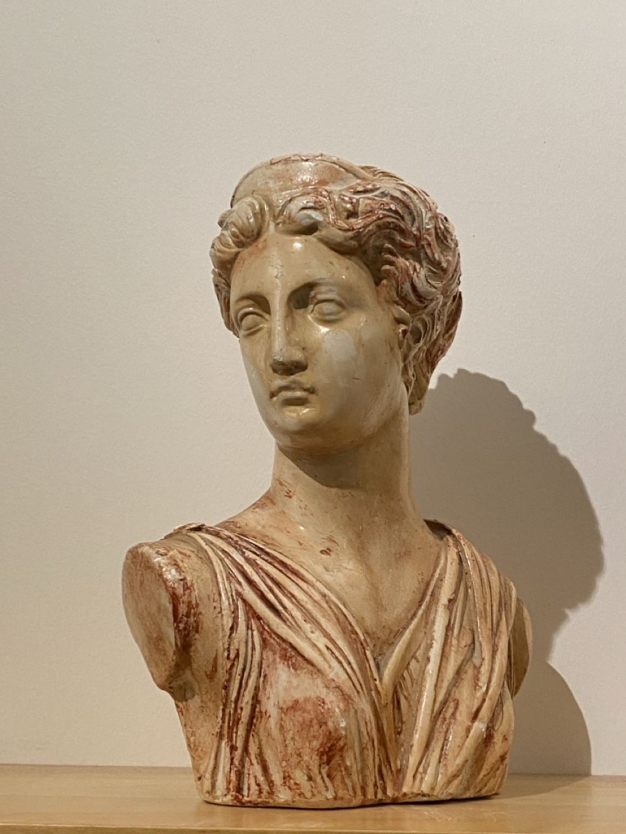 Figuren: Antico busto di donna in magnolia – Gebraucht aus Zürich von alpha69 1