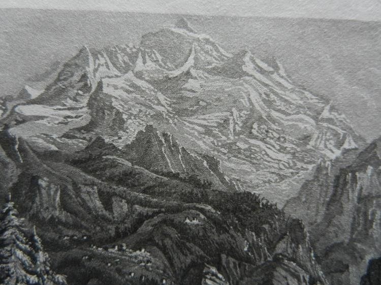 Incisioni: Vue de la Jungfrau – Usato da Risch venduto da Rischli15 9