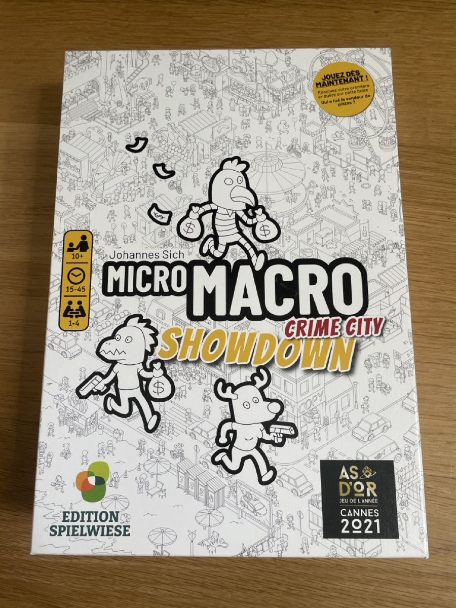 Giochi: Jeu Micro Macro Crime City Showdown - jamais utilisé – Nuovo e nell'imballaggio originale da Fribourg venduto da Mymikrakra01
