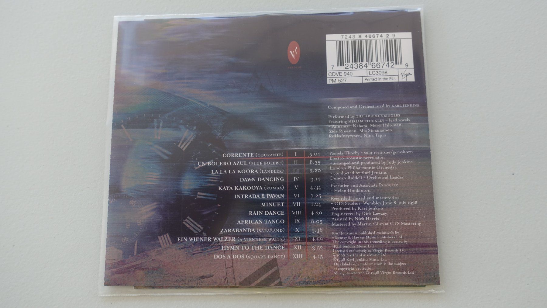 CD: CD - Adiemus - DANCES OF TIME – Usato da Schwyz venduto da Burnsdesign 1