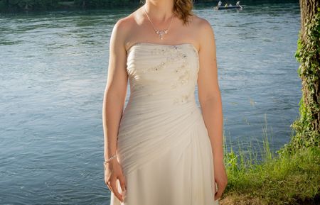 Schönes Hochzeitskleid, Grösse 38
