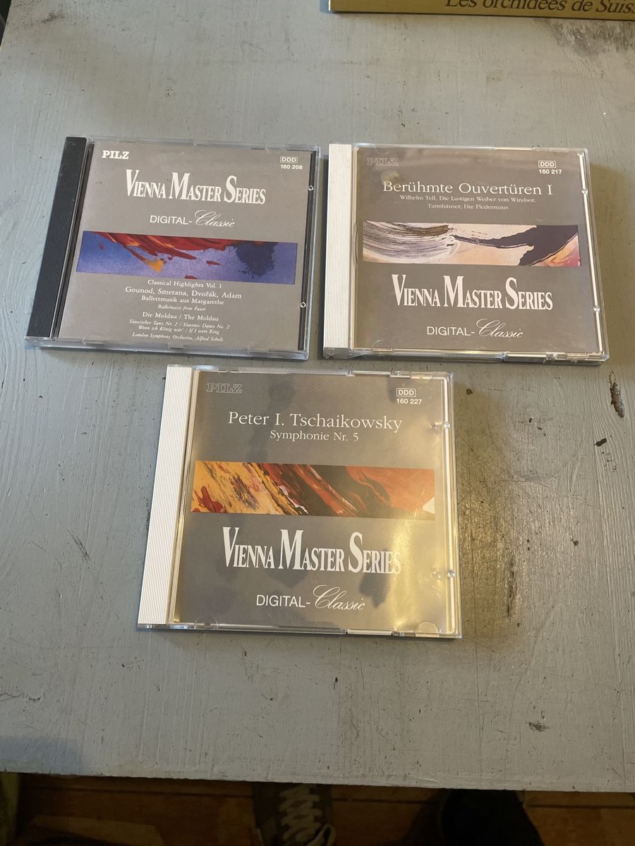 CDs: Cd 3x vienna master  séries  – D'occasion à moudon par faucheur2
