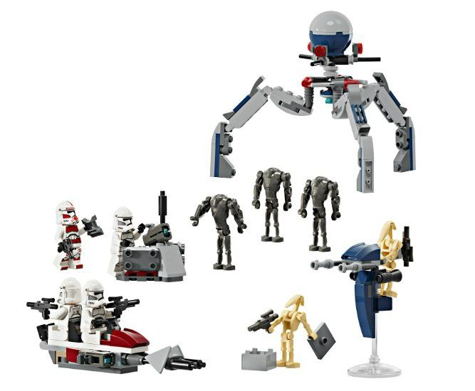 Lego Kit di costruzioni: Lego Star Wars 75372 Clone Trooper Battle Droid Battle Pack – Nuovo e nell'imballaggio originale da Schlatt TG venduto da AndrTra 1