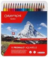 999.318 PRISMALO * Caran d'Ache * 18 Farbstifte Metall-Etui