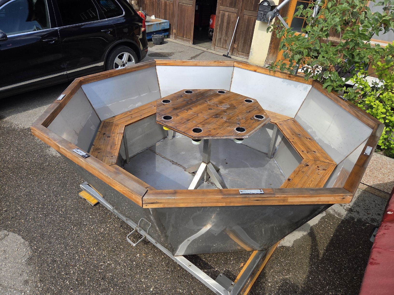 Schwimmbad: piscine en acier inoxydable  – Gebraucht aus Châtelard-p-Romont von lou_hf7m 1