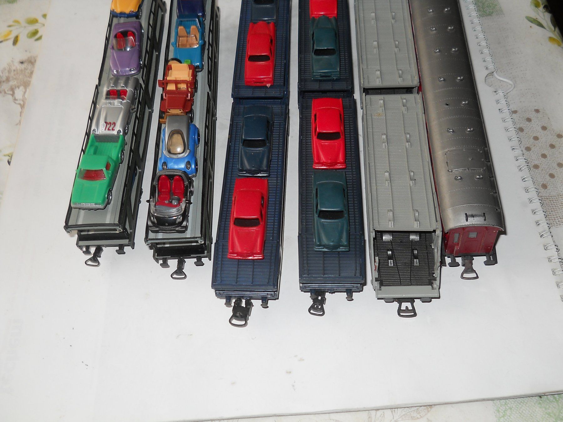 Modelleisenbahnen: Autotransportzug gemicht in HO – Gebraucht aus Schwanden GL von roerich20 4