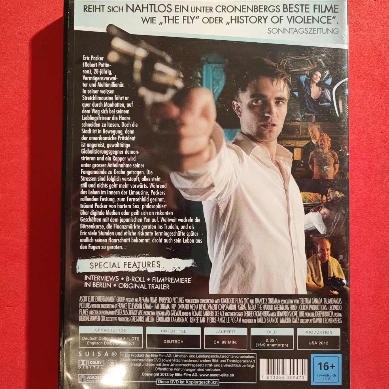 Tutti i DVDs: Cosmopolis – Usato da Dübendorf venduto da kb86_MOVIE 1