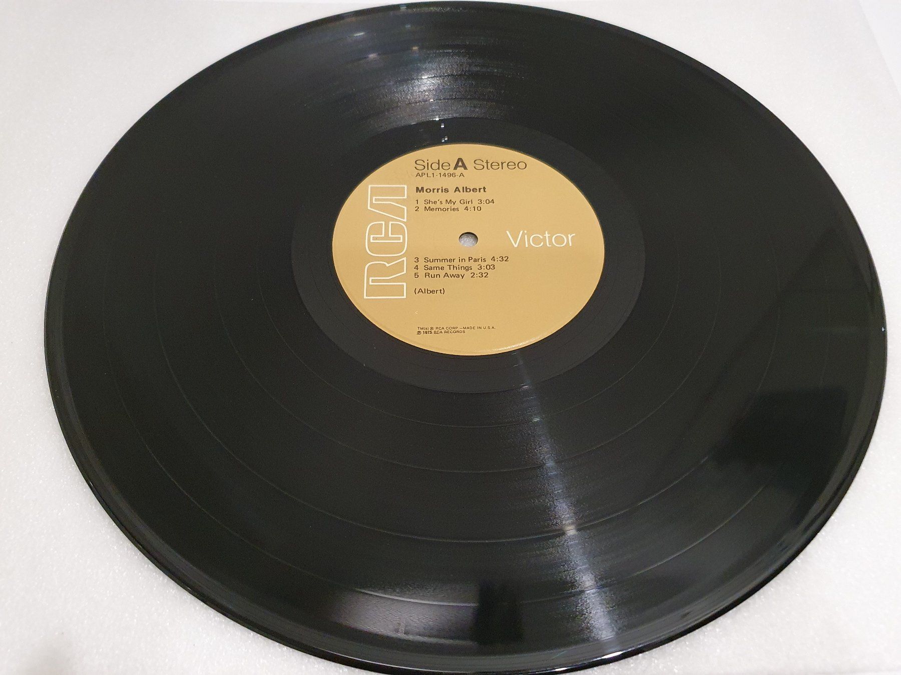 Dischi in vinile: Morris Albert – Morris Albert – Usato da Uster venduto da Vinyl-Leidenschaft 3