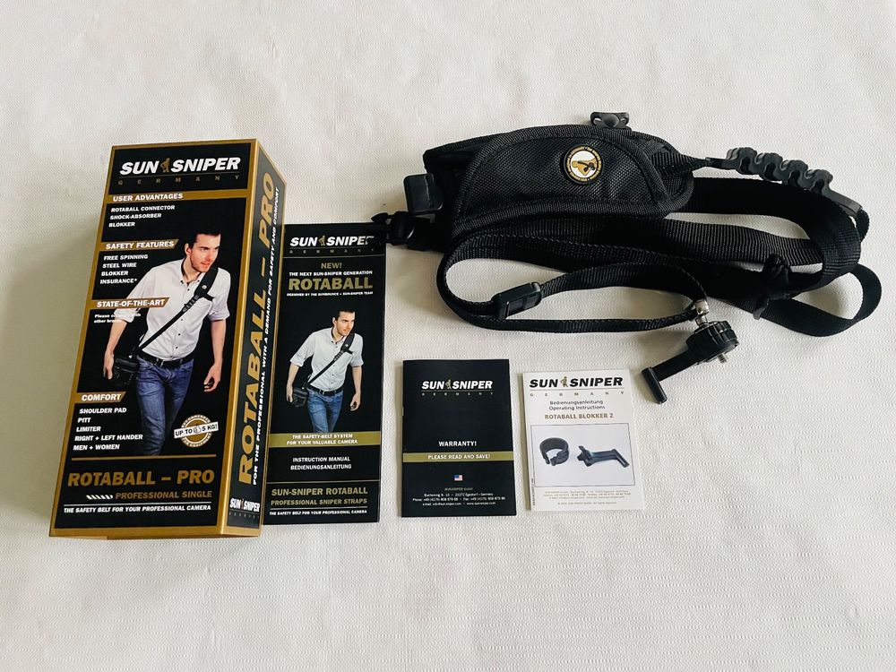 Kameragurt Sun Sniper Rotaball Pro (Gebraucht) in Embrach für CHF 25 ...