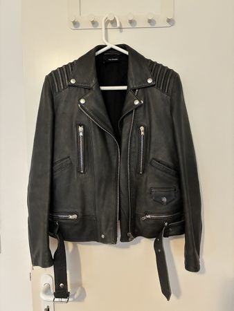 The Kooples Lederjacke, Echtes Leder, Grösse XL (eher Gr.40)
