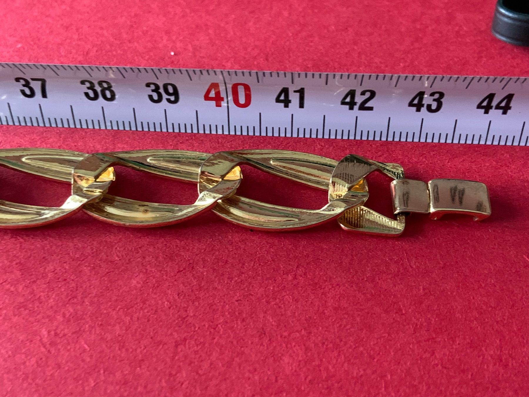 Ketten: Goldkette lila emailliert (42 cm) – Gebraucht aus Dittingen von Bellevista 3